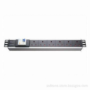PDU with 6-Way Socket